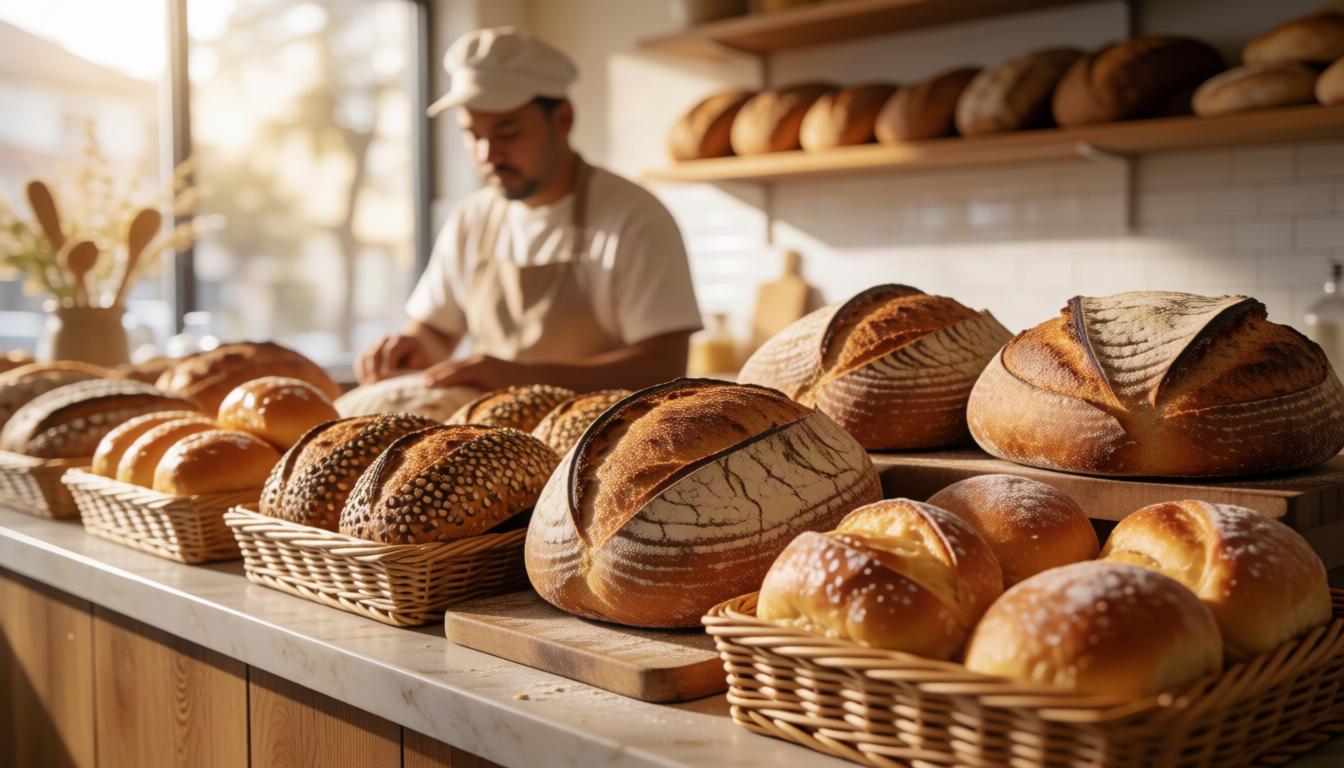Artisan bread, baked with care